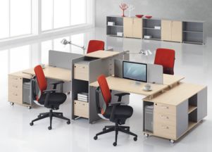 北京辦公員工桌椅與工位隔斷定做全攻略