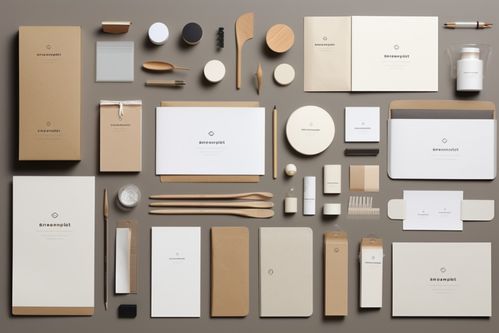 辦公用品VI樣機效果圖與攝影圖下載及代理服務指南